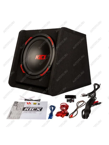 Сабвуфер корпусной активный 12 (30см) 350Вт KICX KICX gt305bpa