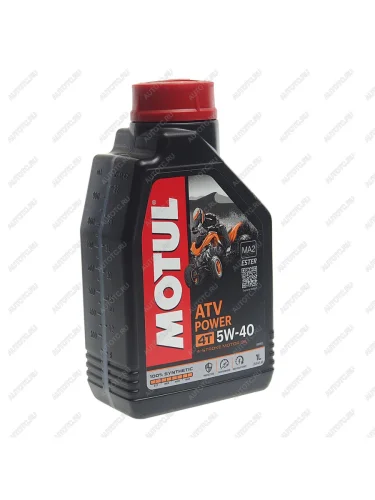 Масло моторное ATV POWER 4T 5W40 синт.1л MOTUL MOTUL 105897