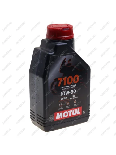 Масло моторное 7100 4T 10W60 синт.1л MOTUL MOTUL 104100
