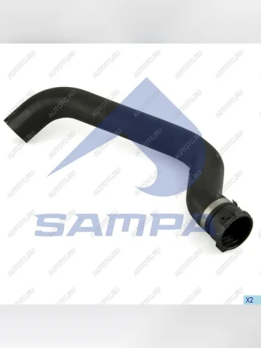 Патрубок IVECO Trakker системы охлаждения SAMPA SAMPA 061381 SAMPA 061381