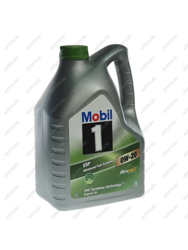Масло моторное Mobil1 ESPx2 0W20 синт.5л MOBIL MOBIL 157784