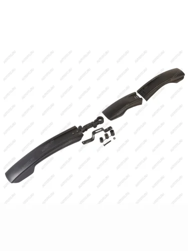 Крыло велосипедное 24-26 широкое пластик 2шт. черное NO NAME fwxgnb-014