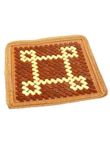 Накидка на сиденье массажная деревянная (плоские пластины) коричневая 50х50 VALGO VALGO 4844