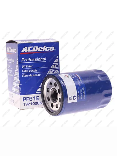 Фильтр масляный CHEVROLET Tahoe (99-06) (ACDelco Professional) в индивидуальной упаковке OE GENERAL MOTORS 19210285