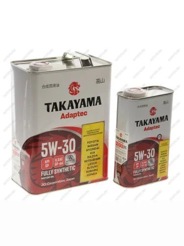 Масло моторное Adaptec SPGF-6A 5W30 синт.4+1л TAKAYAMA TAKAYAMA 101942