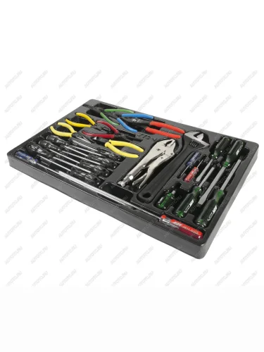 Набор инструментов для тележки инструментальной JTC-3931 (1-я секция) 25 предметов JTC JTC TOOLS CO., LTD jtc-39311