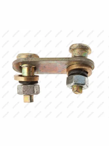 Палец ГАЗ-2410 опорный колодок задних в сборе с пластиной 2шт. NO NAME 21р-35020683028