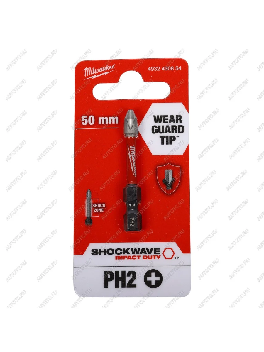 Бита 14 PH2х50мм ударная MILWAUKEE MILWAUKEE 4932430854  в Самаре Самарской области