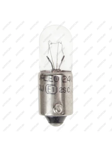 Лампа 24V T4W BA9s вибростойкая (1шт.) VALEO VALEO 032963