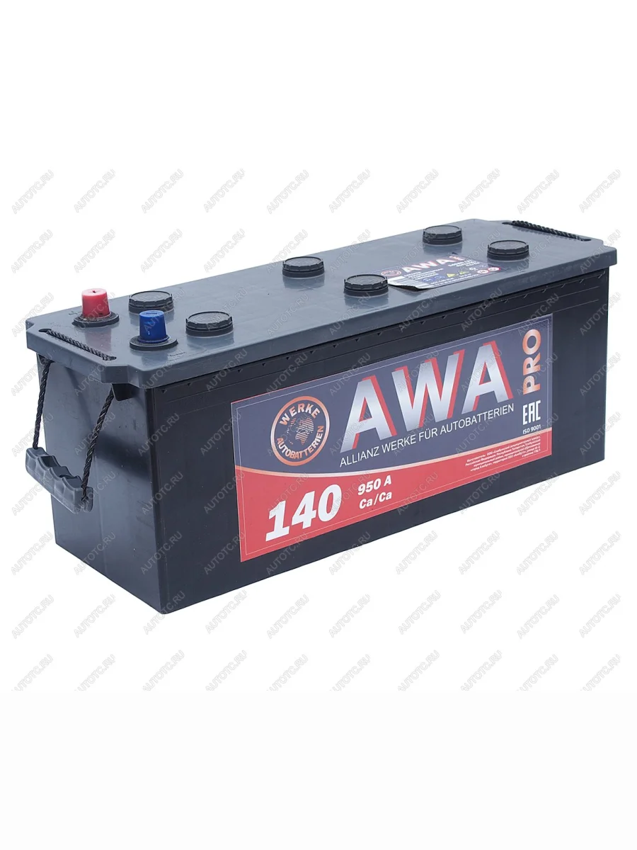 Аккумулятор AWA PRO 140Ач обратная полярность AWA 6ст140(3)  с доставкой в г. Керчь