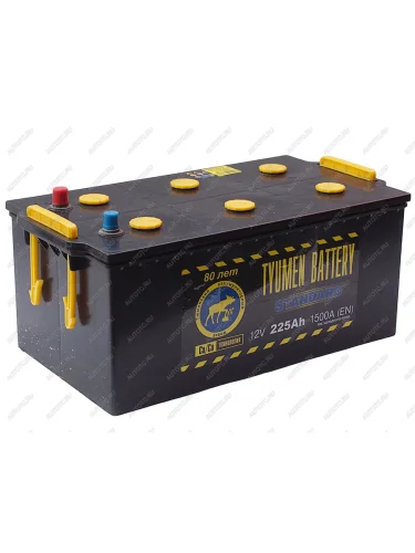 Аккумулятор TYUMEN BATTERY STANDART 225Ач обратная полярность TYMEN BATTERY 6ст225(3)