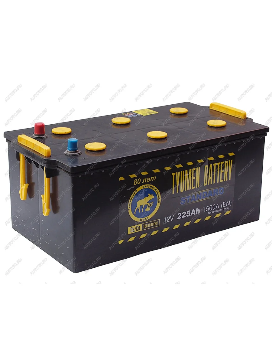 Аккумулятор TYUMEN BATTERY STANDART 225Ач обратная полярность TYMEN BATTERY 6ст225(3)  в Самаре Самарской области