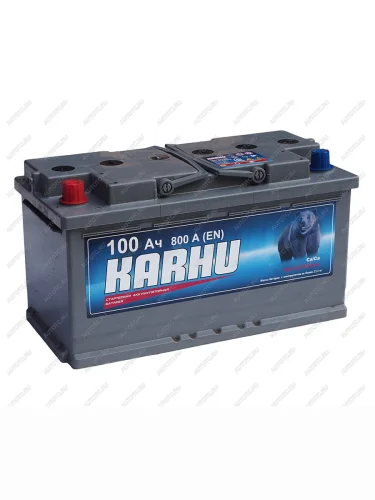 Аккумулятор KARHU 100Ач KARHU 6ст100(1)