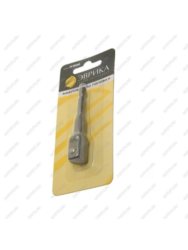 Адаптер для бит 12 75мм в блистере ЭВРИКА ЭВРИКА er-99009c