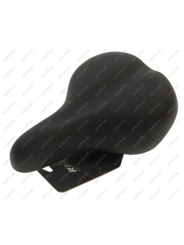 Седло велосипедное 270х220мм с пружинами черное KNUS KNUS ks-7200