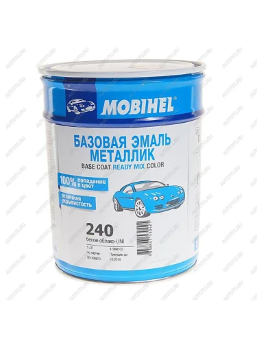 Краска 240 белое облако 1л Helios MOBIHEL MOBIHEL 47088102