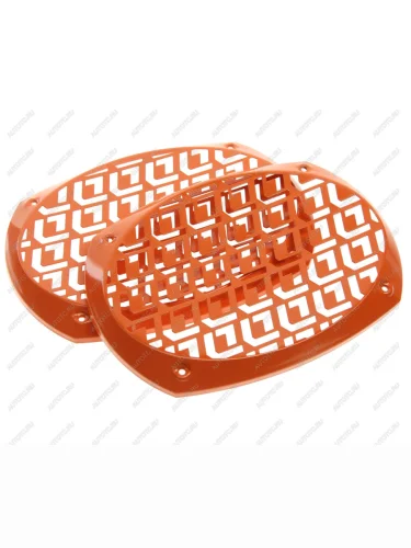 Решетка на акустику 16х23см (6х9) 2шт. блистер DL AUDIO DL AUDIO gryphon pro 69 orange
