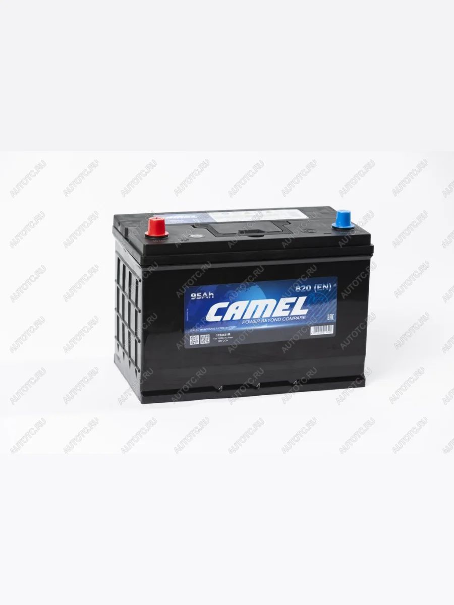 Аккумулятор CAMEL Asia 95Ач CAMEL 6ст95(1) 125d31r  с доставкой в г. Самара