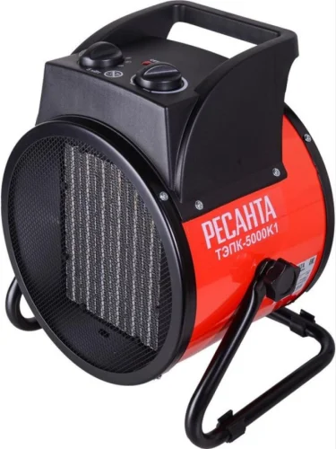 Пушка тепловая 5.0кВт 400куб.мч керамическая электрическая РЕСАНТА РЕСАНТА тэпк-5000к1