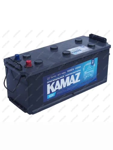 Аккумулятор КАМАЗ 140Ач прямая полярность (ОАО КАМАЗ) ЕАЗ 6ст140(4)