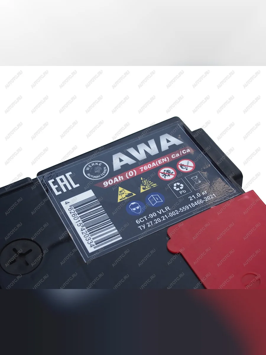 Аккумулятор AWA 90Ач AWA 6ст90(1)  в Самаре Самарской области