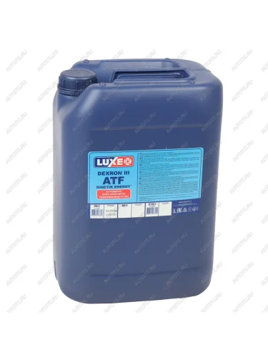 Масло трансмиссионное Kinetik Energy ATF Dexron III мин.20л LUXE LUXE 30468