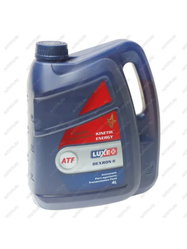 Масло трансмиссионное Kinetik Energy ATF Dexron II мин.4л LUXE LUXE 30470