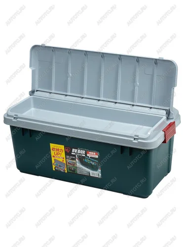 Ящик экспедиционный IRIS RV BOX 800 c двойной разделенной крышкой 78,5x37x32,5 см. (уценка)  rv800c_u1