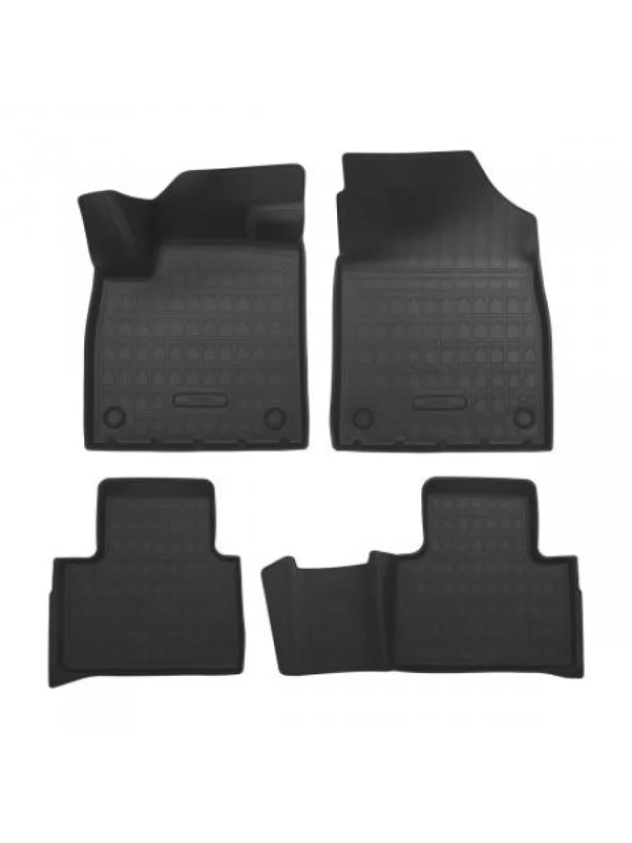 Коврики салонные 4WD Norplast Unidec Haval H3 (2024-2025) (черные)  в Керчи Республика Крым