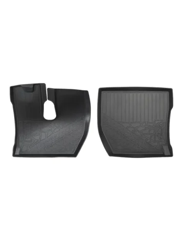 Коврики салонные Norplast Unidec (черные) Dong Feng KC Series DFH3310AJ60 самосвал 8х4 (2023-2025)