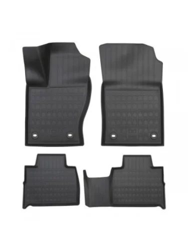 Коврики салонные (5,7 мест, 1,2 ряд) Norplast Unidec (черные) Tank 500 (2021-2025)
