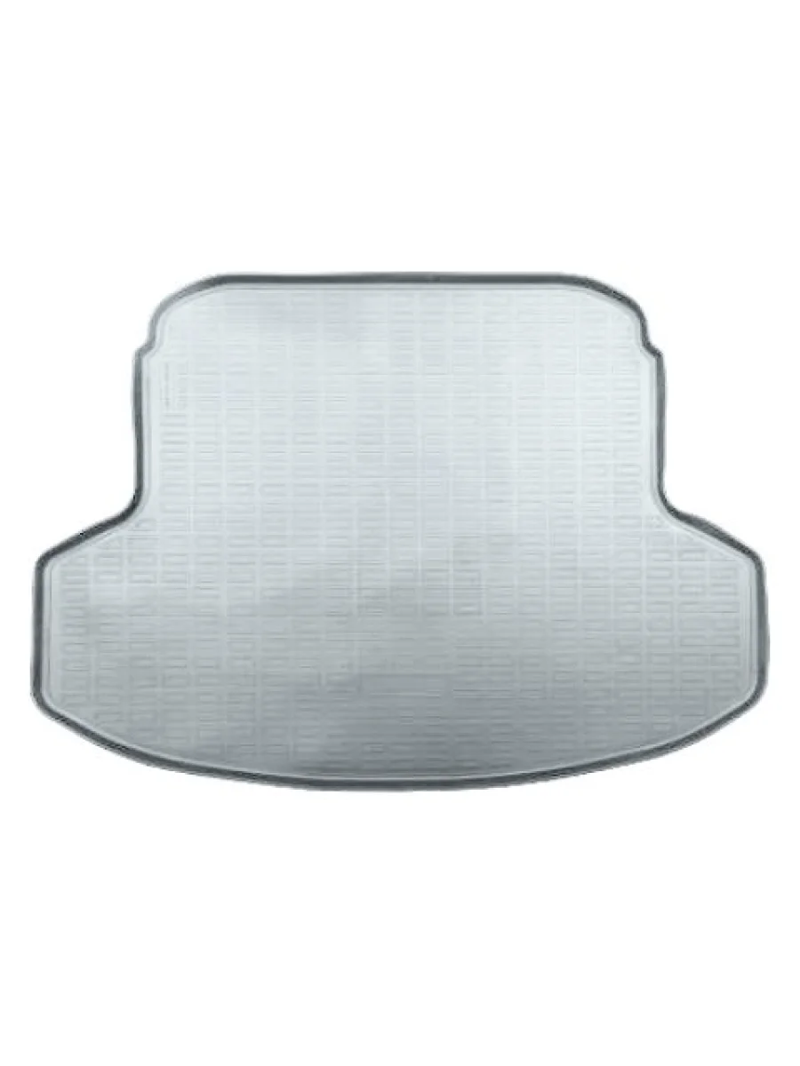 Коврик багажника (полиуретан) Norplast Unidec Geely Preface FS11 рестайлинг (2022-2025) (серый)  с доставкой в г. Пермь
