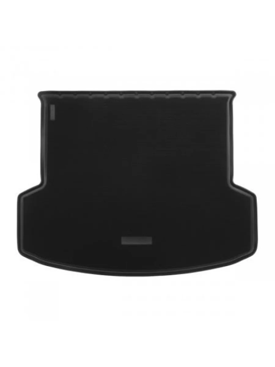Коврик багажника комбинированный (полиуретан/текстиль) Norplast Unidec Hyundai Santa Fe 5 MX5 (2022-2025) (черный)  в Самаре Самарской области