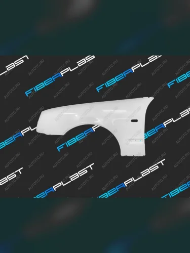 Переднее левое крыло (стеклопластик) Fiberplast Mercedes-Benz CLK class  W208 (1997-2002)