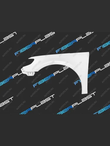 Переднее левое крыло (стеклопластик) Fiberplast Volkswagen Passat CC  рестайлинг (2012-2016)