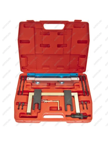 Набор фиксаторов для двигателей (BMW N51,N52,N53,N54) 12 предметов в кейсе ЭВРИКА ЭВРИКА er-86935