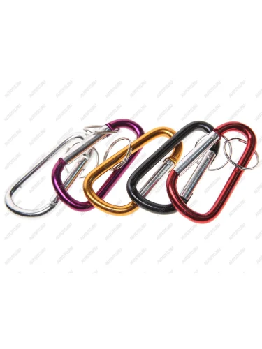 Брелок Карабин металл 3.5х7см (компл. 5шт.) MASHINOKOM MASHINOKOM bkk 051-5