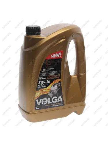 Масло моторное Premium SLCF 5W30 синт.4л ВОЛГА-ОЙЛ ВОЛГА-ОЙЛ 667431