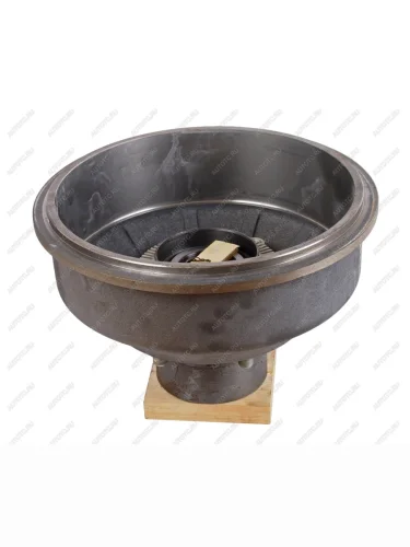 Ступица ГАЗ-3309 задняя левая с барабаном в сборе под АБС (ОАО ГАЗ) GAZ 3309-3104009