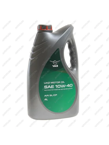 Масло моторное UAZ ЛУКОЙЛ SLCF 10W40 псинт.4л упаковка (ОАО УАЗ) UAZ 000101-0041040-01