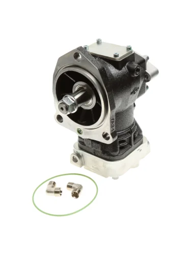 Компрессор МАЗ,ПАЗ-320412,УРАЛ-4320 дв.ЯМЗ-534,536 (1 цил.) жид.охлаж. 270лмин. (17-) KNORR-BREMSE KNORR-BREMSE k142362n50