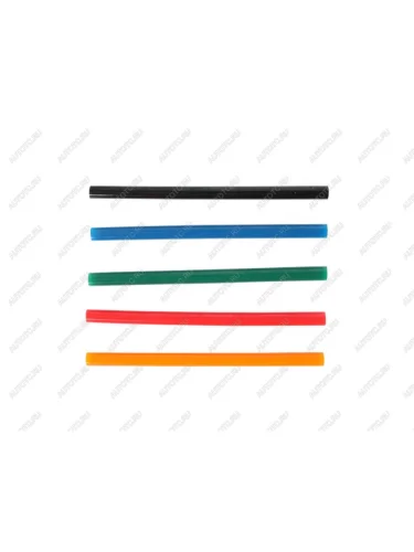 Стержень клеевой 11х200мм 10шт.цветной для дерева,бумаги,ткани 10шт. PATRIOT PATRIOT 816001030