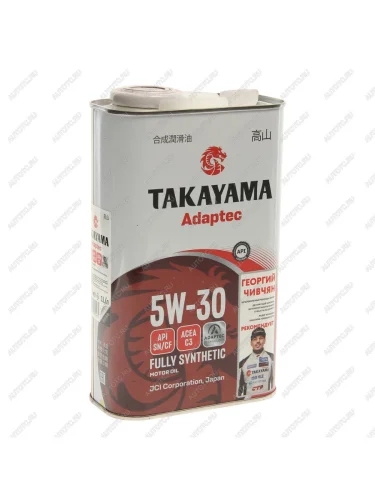 Масло моторное Adaptec C3 5W30 синт.1л TAKAYAMA TAKAYAMA 6056084