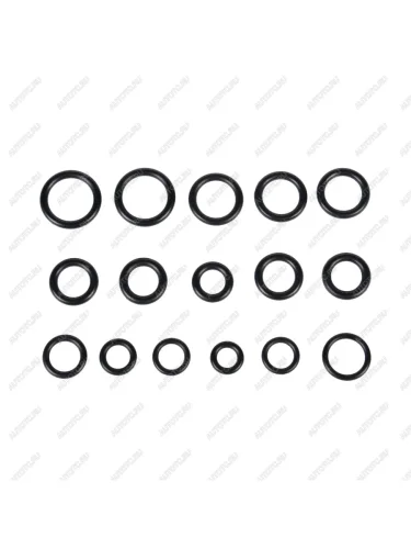 Кольцо уплотнительное HONDA Accord (00-) трубки кондиционера комплект (16шт.) AUTO-GUR AUTO-GUR lgs0001