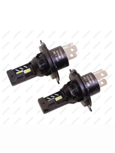 Лампа светодиодная 12V H4 P43t бокс (2шт.) MTF MTF ht04k6