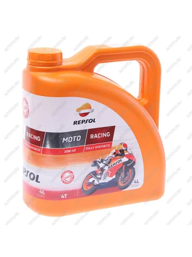 Масло моторное для 4-х тактных двигателей MOTO Racing 4T 10W40 синт.4л REPSOL REPSOL 6013r