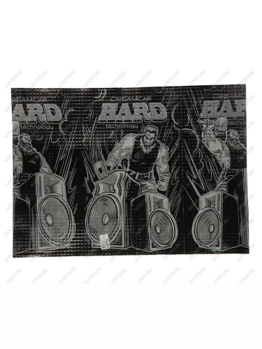 Шумоизоляция,вибропоглощение DreamCar Bomb (0.7х0.5м) толщина 5мм DREAMCAR DREAMCAR bh-5m0-s070050