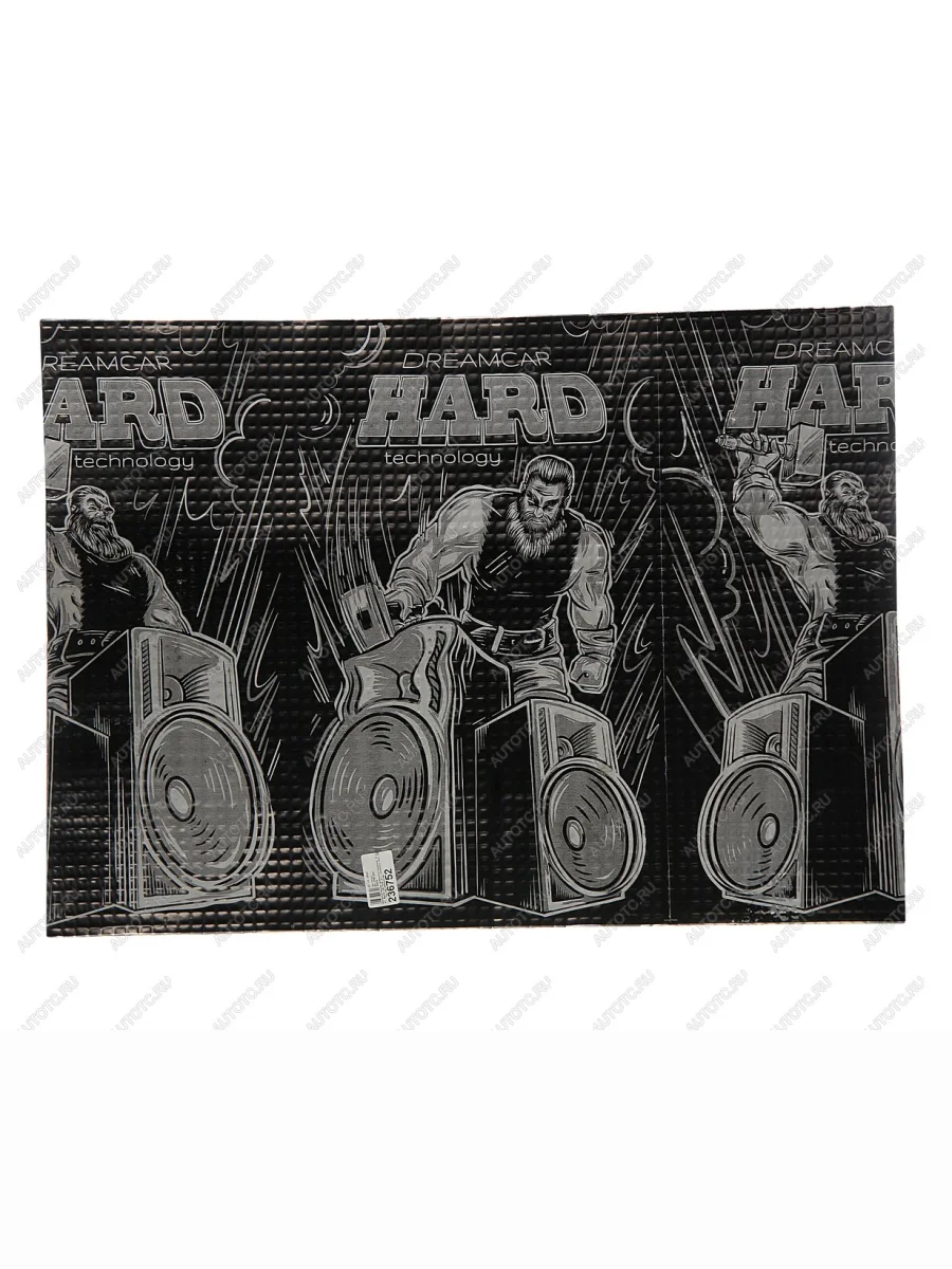 Шумоизоляция,вибропоглощение DreamCar Bomb (0.7х0.5м) толщина 5мм DREAMCAR DREAMCAR bh-5m0-s070050  в Перми Пермском крае