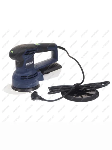 Машина шлифовальная эксцентриковая 500Вт 125150мм 6000-12000обмин. (пылесборник) AYGER AYGER ax150500e