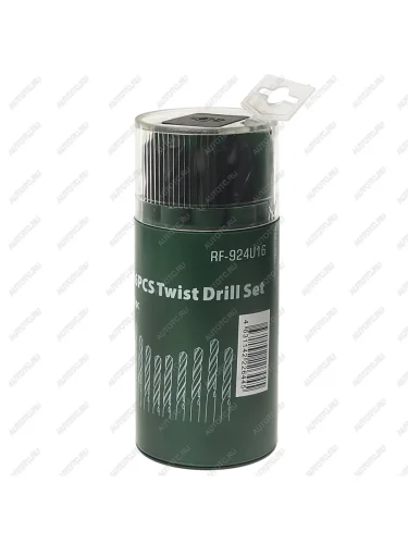 Набор сверл по металлу 3.0-13.0мм HSS (16шт.) в тубе ROCKFORCE ROCKFORCE rf-924u16